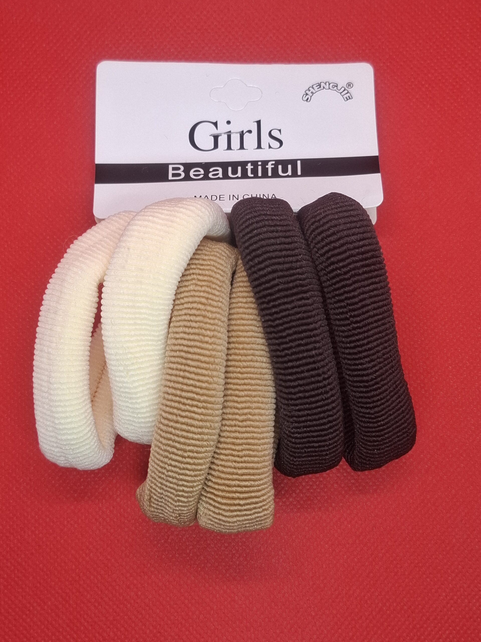 Lot de 6 grands élastiques à cheveux – Image 4