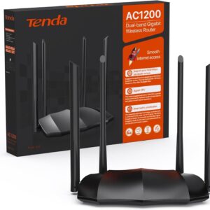 Tenda AC8 AC1200 Gigabit WiFi Router