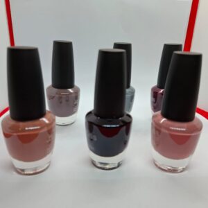 Pack de 6 nail polish